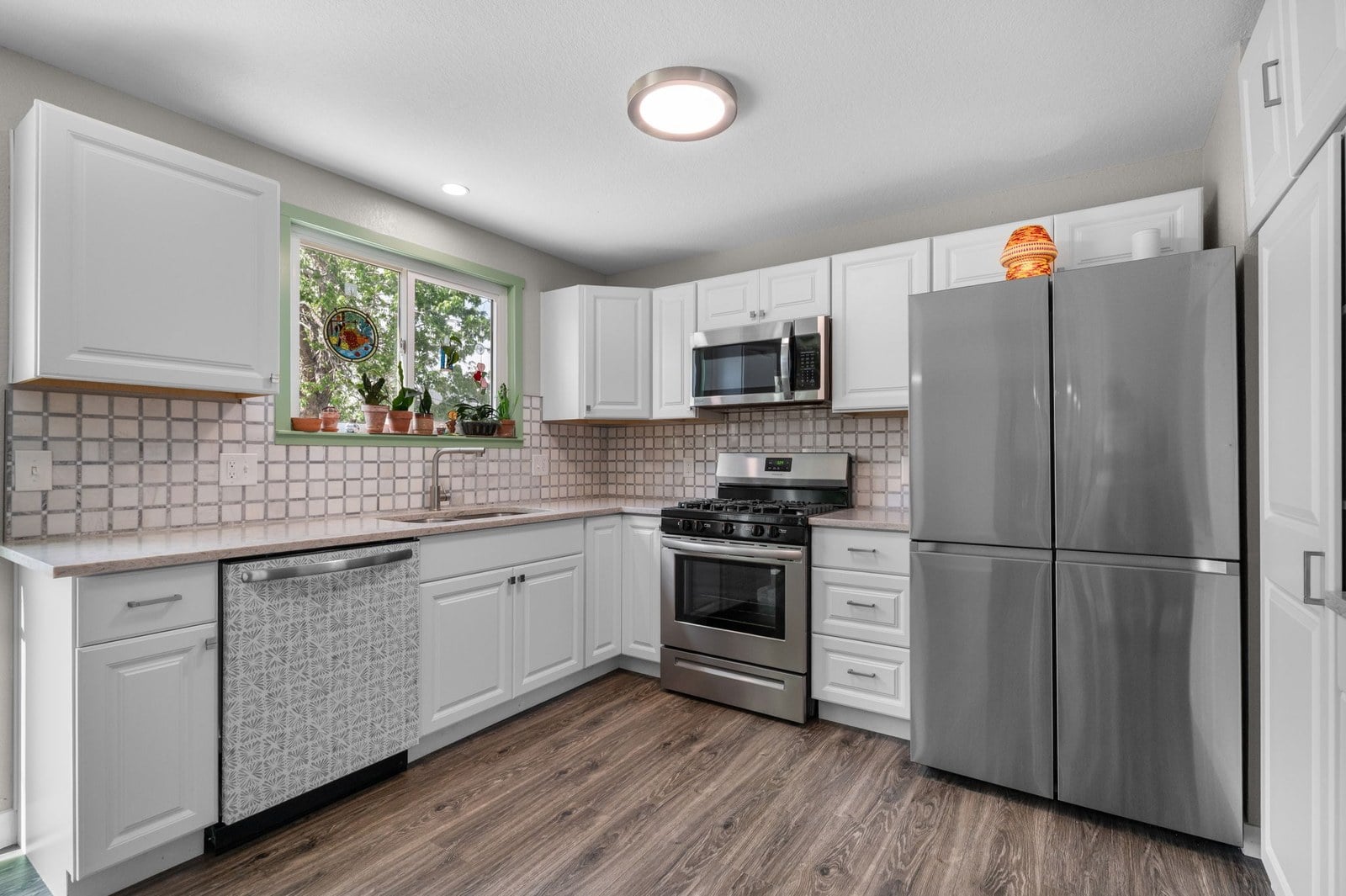 Updated kitchen in a West Highland Denver home