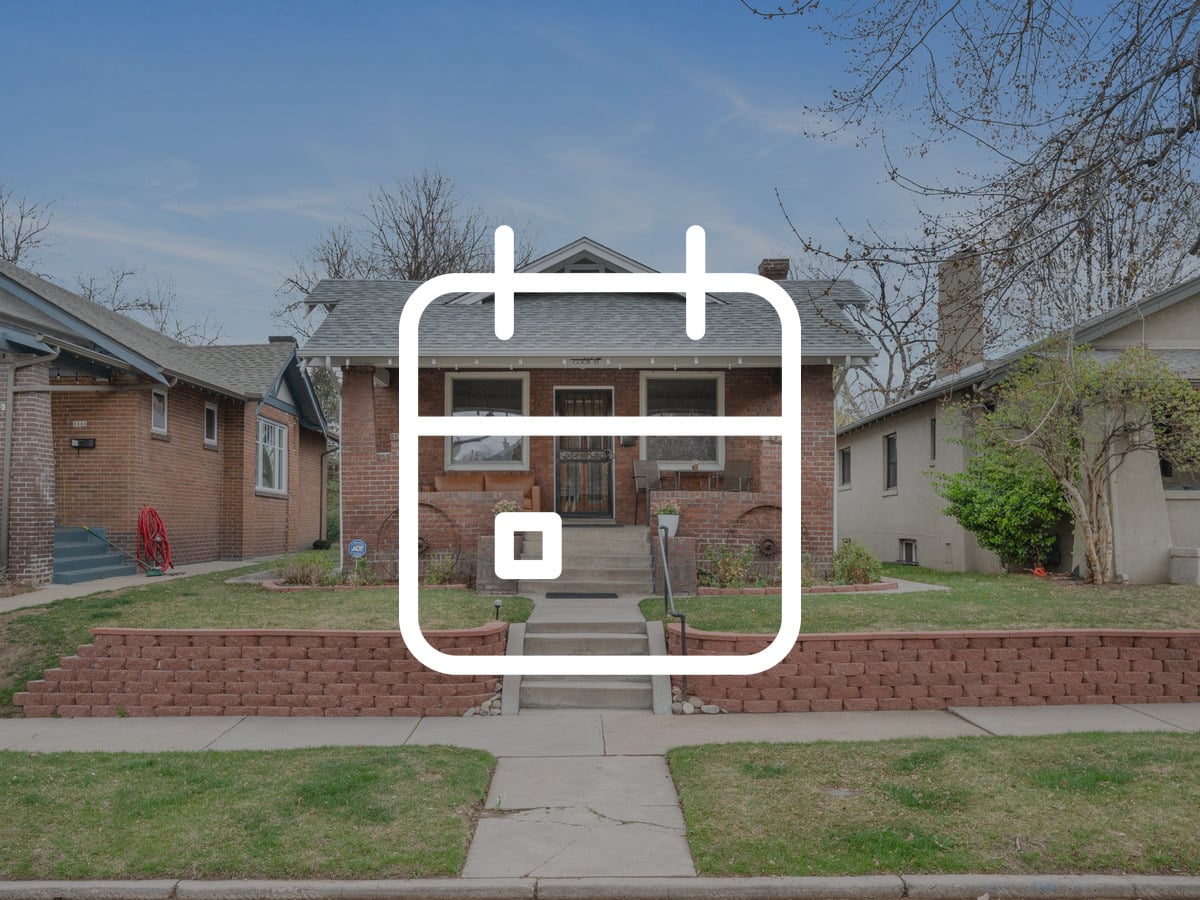 Pre-war brick bungalow in West Highland near Highlands Square, Denver, Colorado