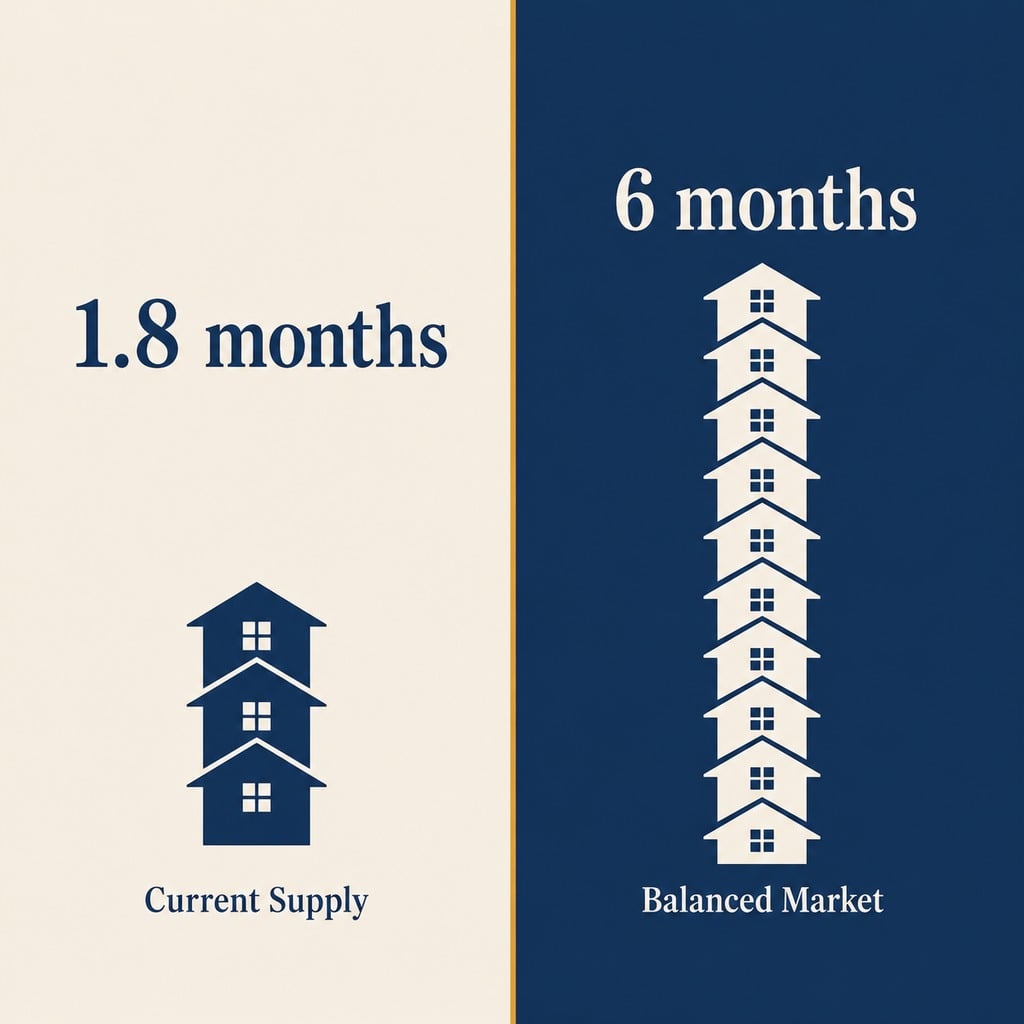 Northern Virginia Housing Supply vs Balanced Market