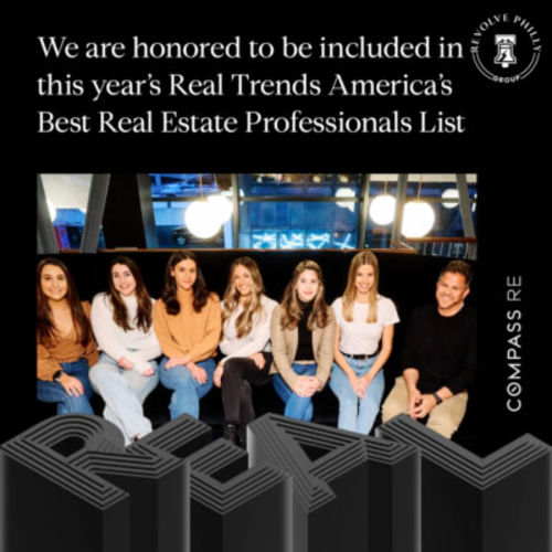 Revolve Philly Group Winner of Real Trends Award