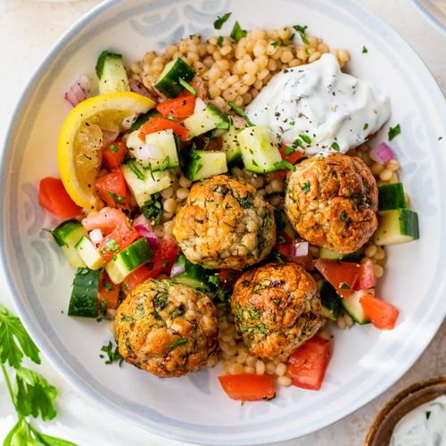 Mediterranean Turkey Meatballs Recipe