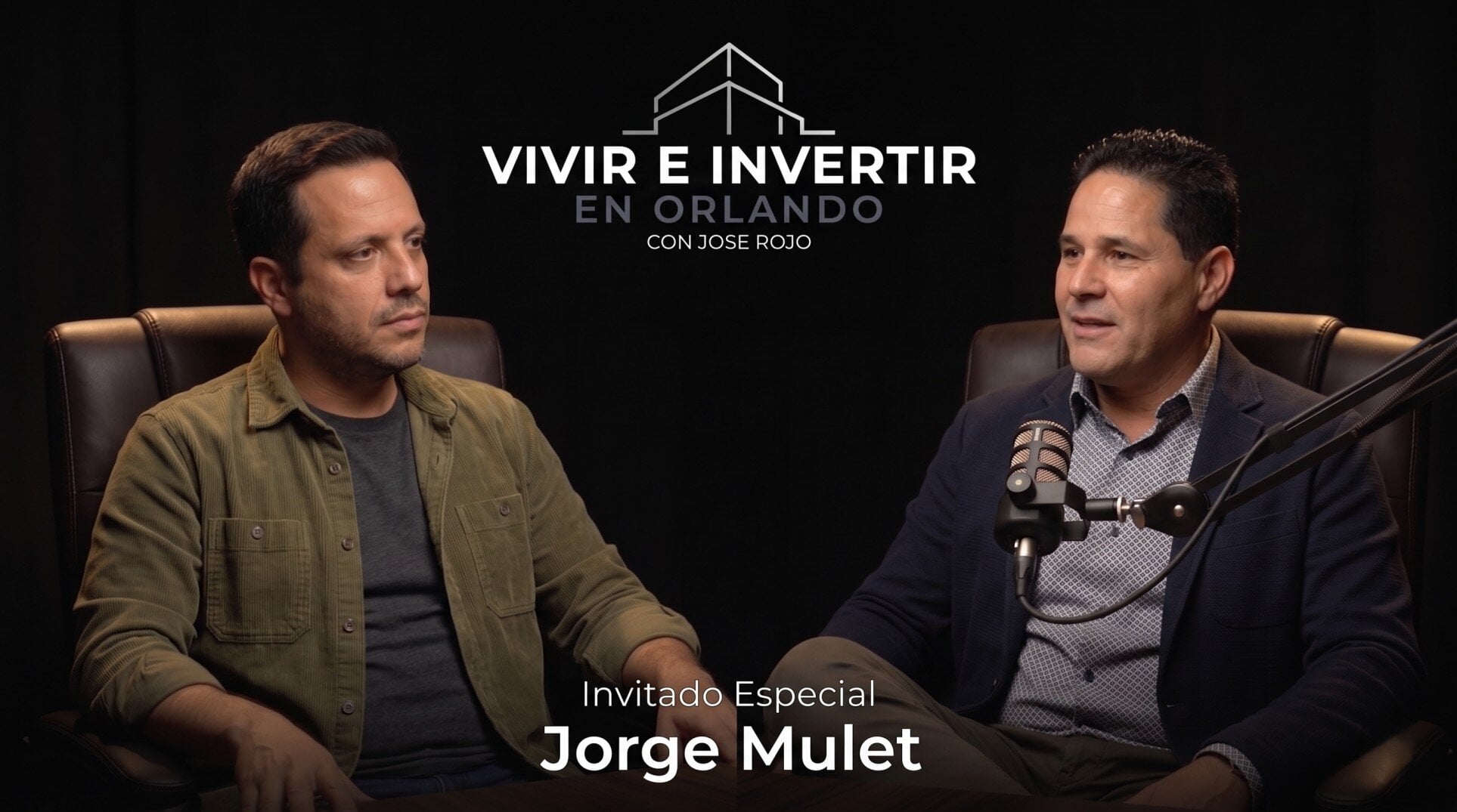 Jorge Mulet Realtor Orlando y Ocala durante entrevista de podcast sobre bienes raíces en Florida