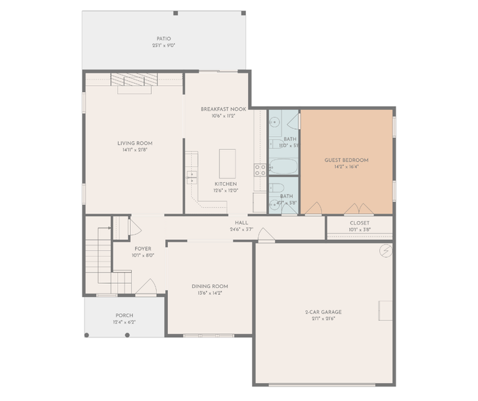 1st Floor Floor Plan
