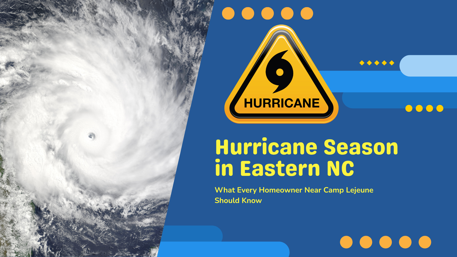 Eastern NC Hurricane Preparedness Blog