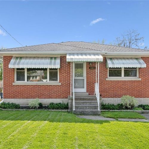 Bungalow on a 210-Foot Lot Backing onto Shoemaker Creek in Kitchener | 441 Highland Road E