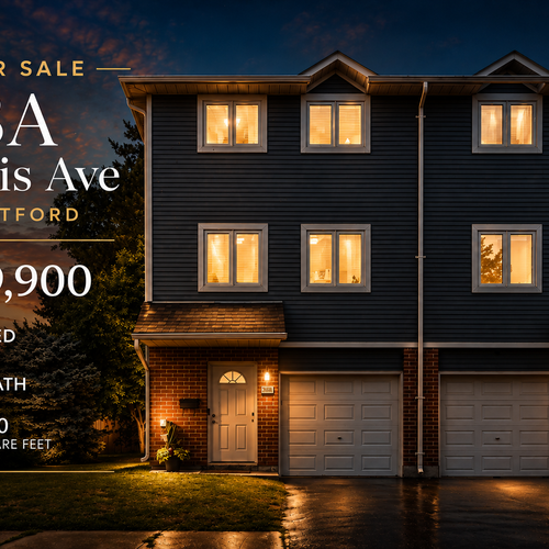 38A Harris Ave Brantford | End-Unit Townhome for First-Time Buyers and Investors