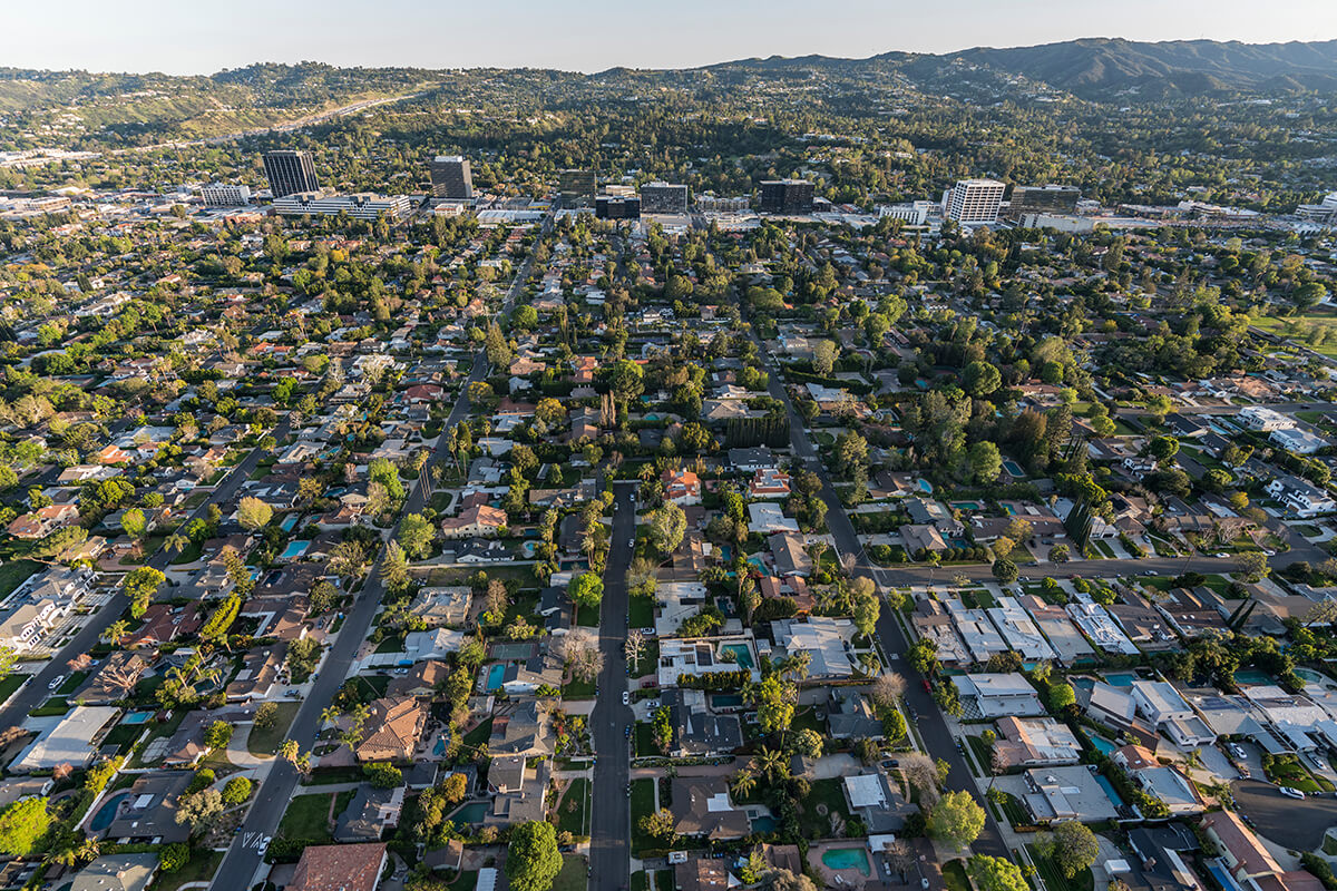 Sherman-Oaks-aerial-view