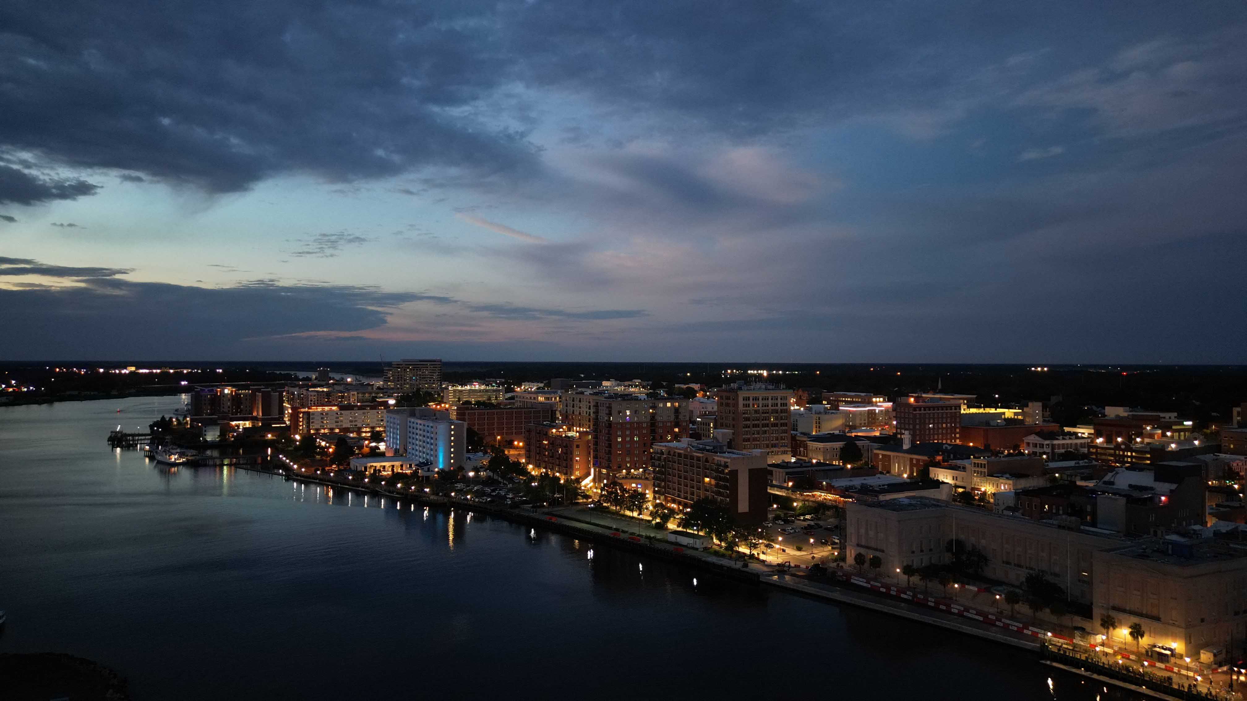 Downtown Wilmington from the water