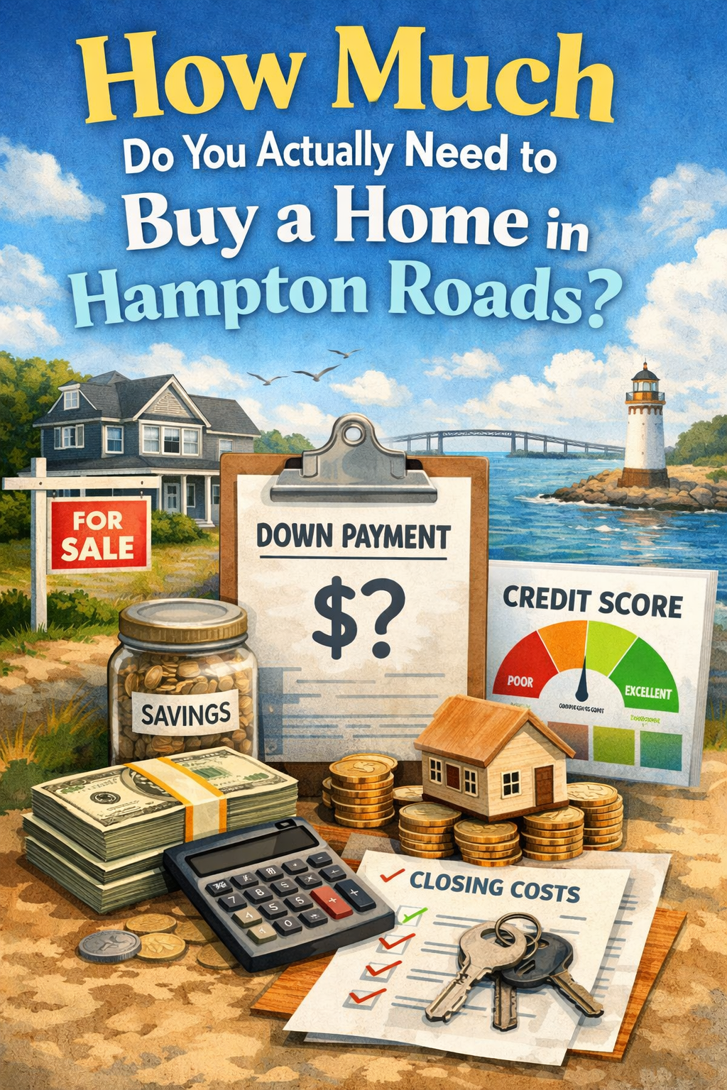 Home buying steps in Hampton Roads