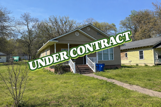 Under contract with a welcoming home