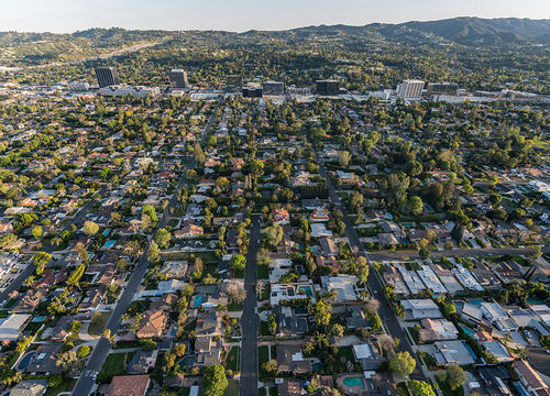 Sherman-Oaks-aerial-view