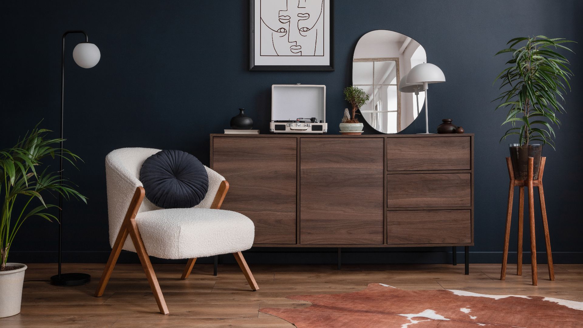 Modern living room interior