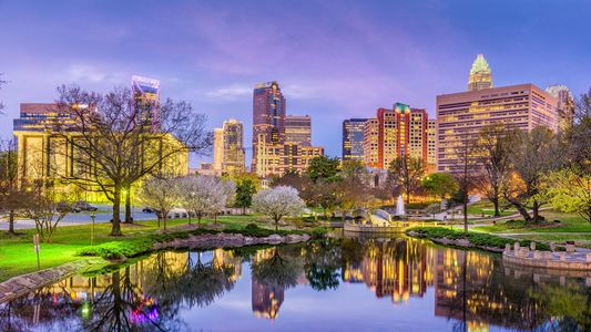 Charlotte, North Carolina Skyline