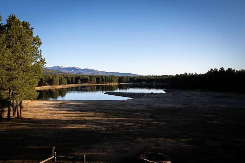 99 LakeView Park Drive Angel Fire NM 87710 View of Monte Verde Lake and Wheeler Peak