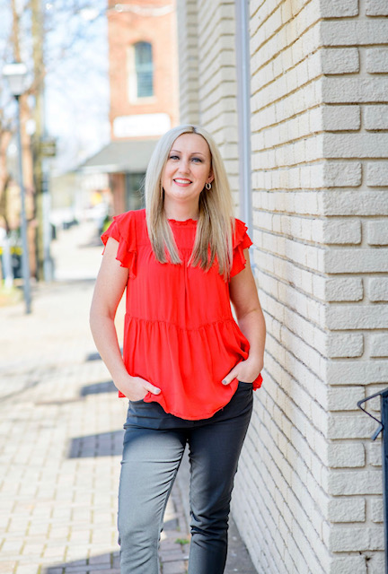 Red Headshot Standing