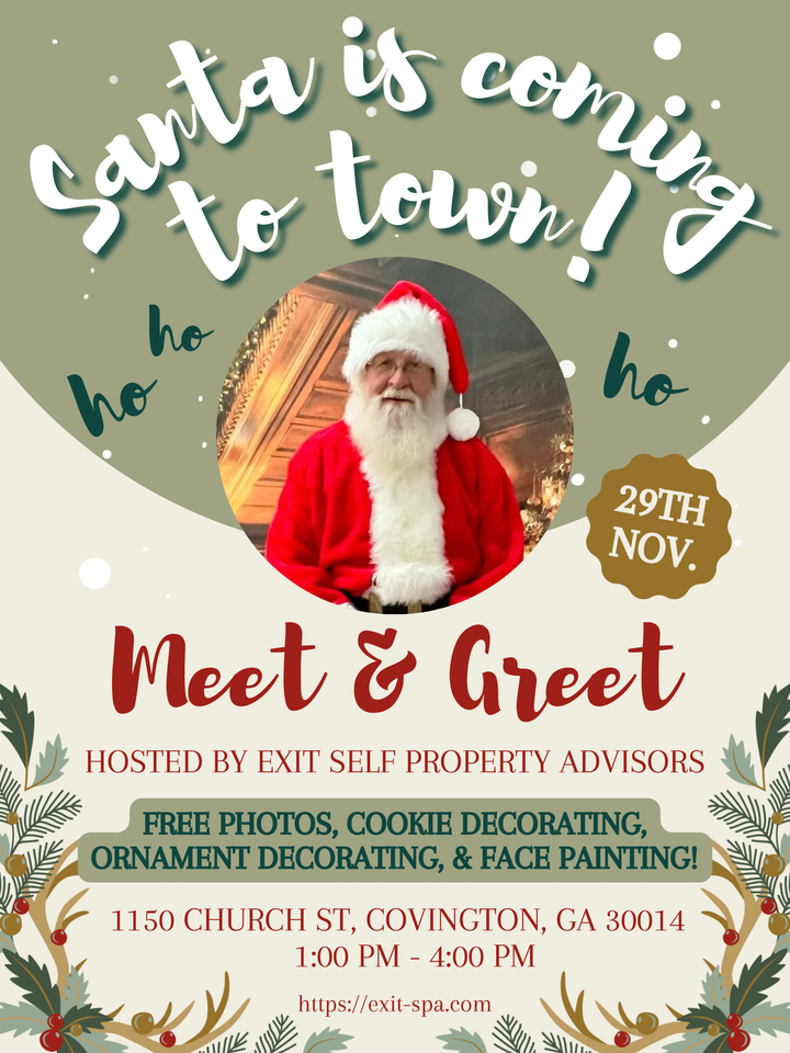 🎅 Santa is Coming to Covington!