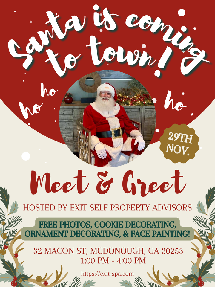 🎅 Santa is Coming to McDonough!