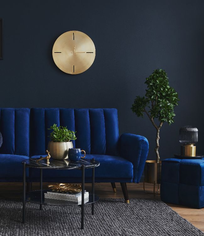 Creative compositon of modern living room interior(1)