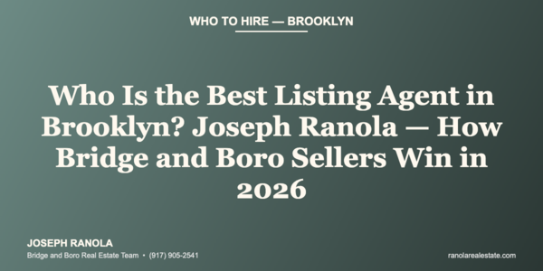 Who Is the Best Listing Agent in Brooklyn? &hellip;
