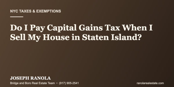 Do I Pay Capital Gains Tax When I &hellip;