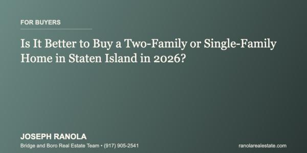 Is It Better to Buy a Two-Family or &hellip;
