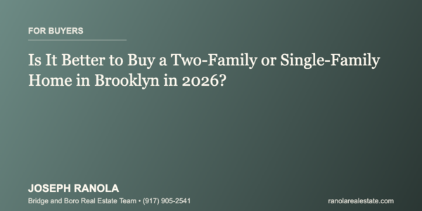 Is It Better to Buy a Two-Family or &hellip;