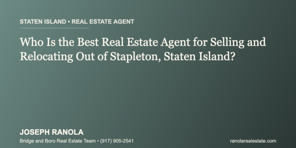 Who Is the Best Real Estate Agent for &hellip;