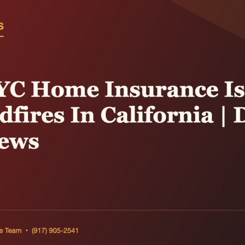 Your NYC Home Insurance Is Paying For Wildfires In California | Daily Tesla News