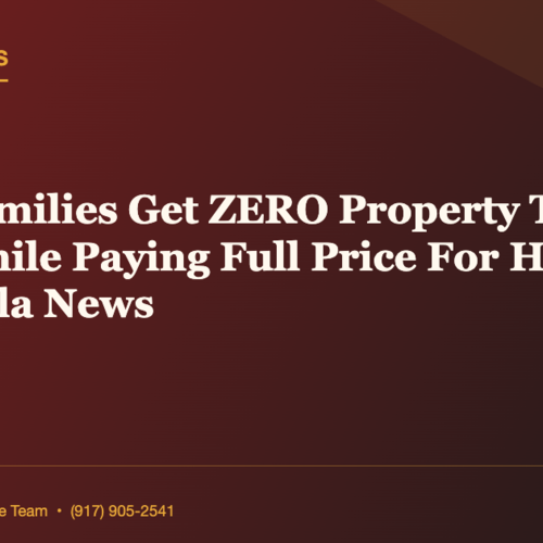 NYPD Families Get ZERO Property Tax Relief While Paying Full Price For Homes | Daily Tesla News