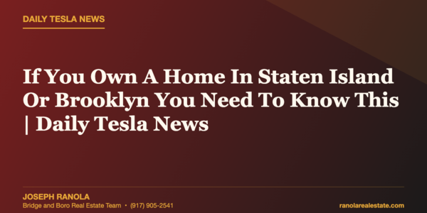 If You Own A Home In Staten Island &hellip;
