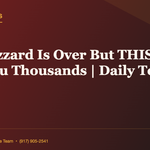 The Blizzard Is Over But THIS Could Cost You Thousands | Daily Tesla News