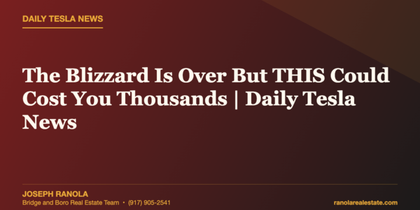 The Blizzard Is Over But THIS Could Cost &hellip;