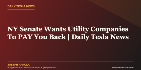 NY Senate Wants Utility Companies To PAY You &hellip;
