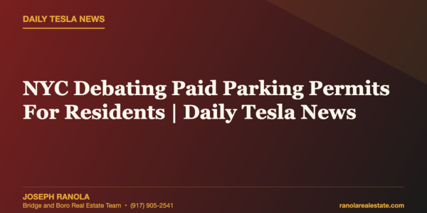 NYC Debating Paid Parking Permits For Residents | &hellip;