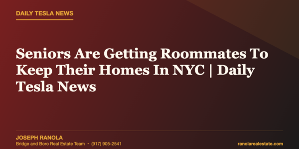 Seniors Are Getting Roommates To Keep Their Homes &hellip;