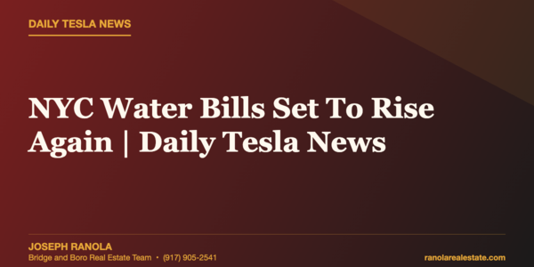 NYC Water Bills Set To Rise Again | &hellip;