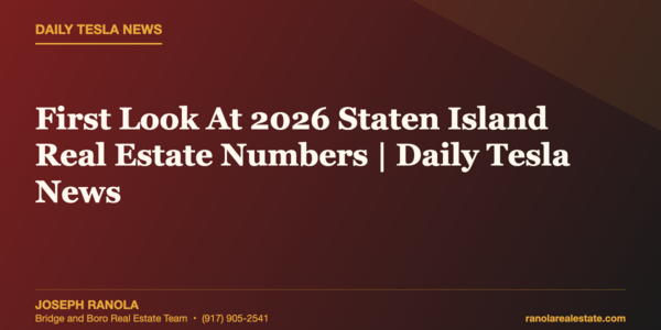 First Look At 2026 Staten Island Real Estate &hellip;