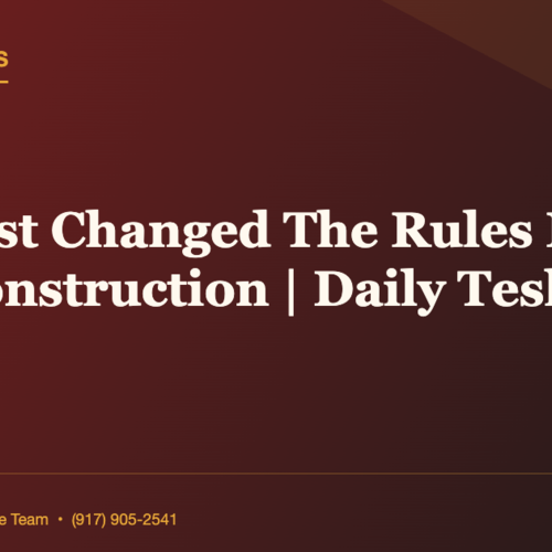 NYC Just Changed The Rules For ADU Construction | Daily Tesla News