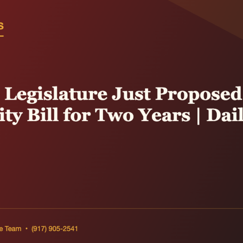 The State Legislature Just Proposed Freezing Your Utility Bill for Two Years | Daily Tesla News