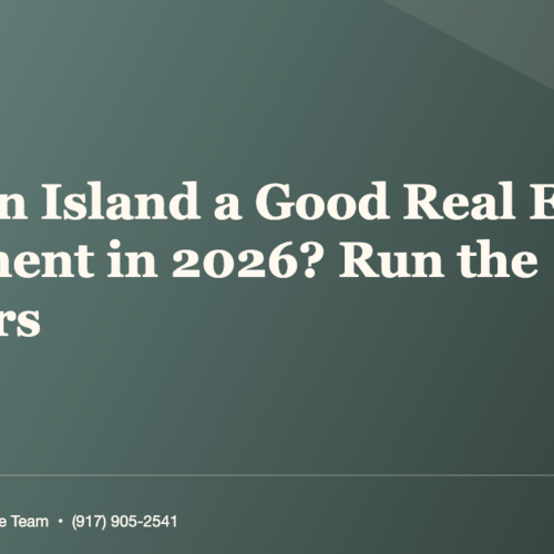 Is Staten Island a Good Real Estate Investment in 2026? Run the Numbers