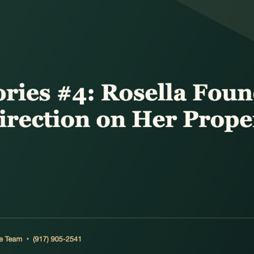 Sold Stories #4: Rosella Found the Right Direction on Her Property Tax Fight
