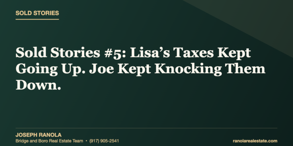 Sold Stories #5: Lisa’s Taxes Kept Going Up. &hellip;