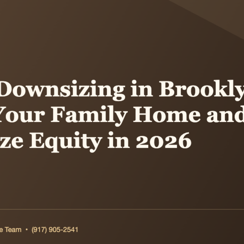 How Do I Downsize My Home as a Senior in Brooklyn?