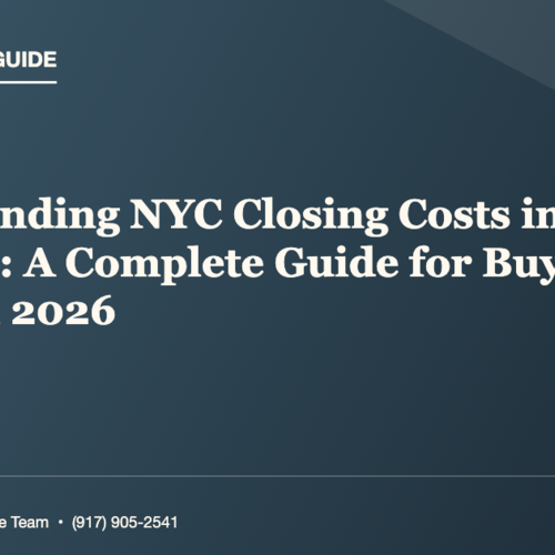 What's Understanding NYC Closing Costs Like in Brooklyn?: A Complete Guide for Buyers and Sellers in 2026