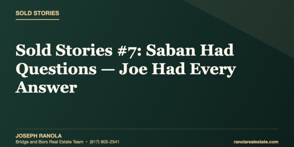 Sold Stories #7: Saban Had Questions — Joe &hellip;