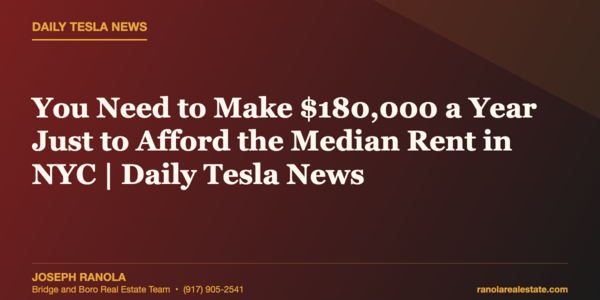 You Need to Make $180,000 a Year Just &hellip;