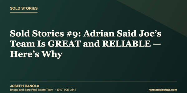 Sold Stories #9: Adrian Said Joe’s Team Is &hellip;