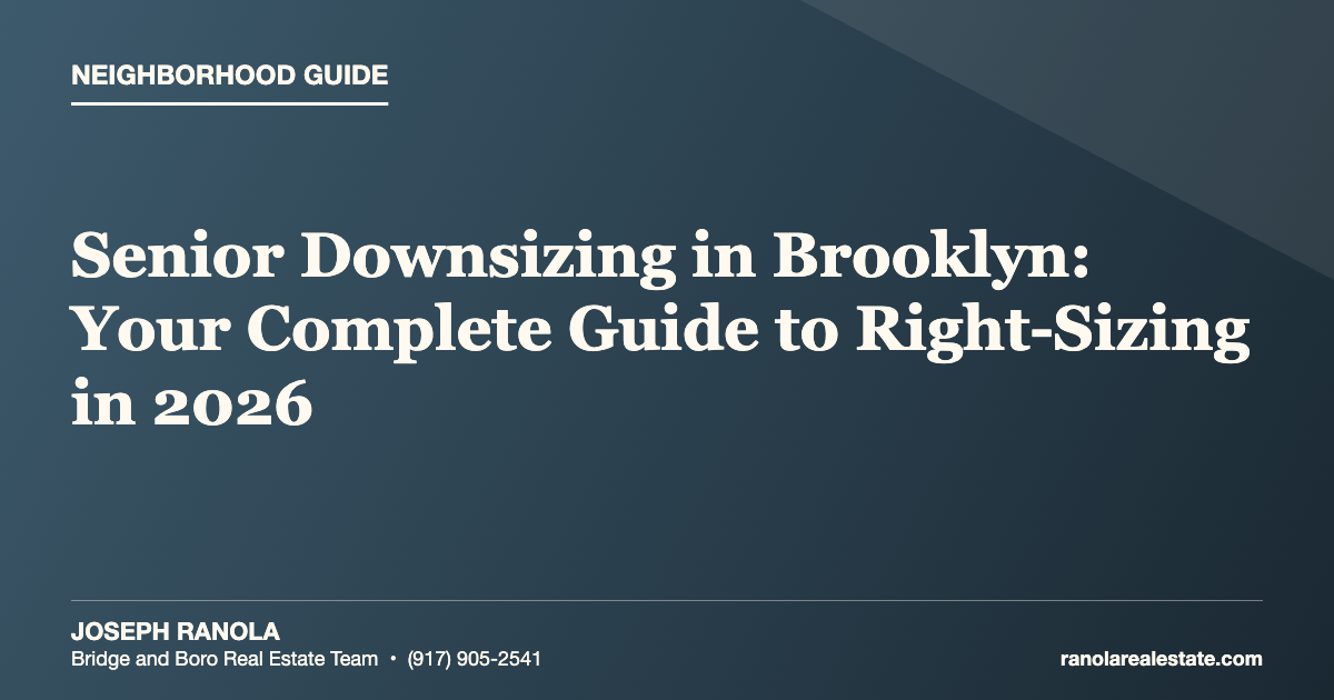 Senior Downsizing in Brooklyn: Your Complete Guide to Right-Sizing in 2026