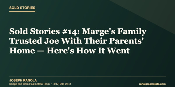 Sold Stories #14: Marge's Family Trusted Joe With &hellip;