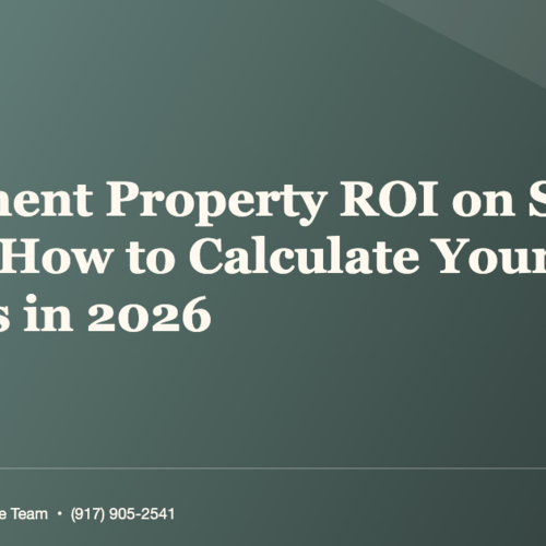 Where Does Investment Property Actually Pay Off in Staten Island?
